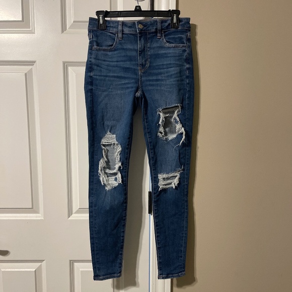 American Eagle Hi-Rise Jeggings size 6 - Picture 1 of 4